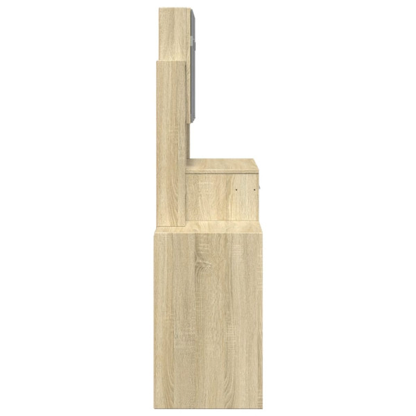 Toaletka Brąz Drewno vidaXL, 8375662