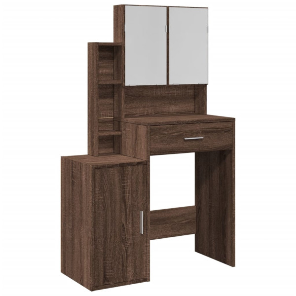Toaletka Brąz Drewno vidaXL, 8376035