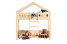 Inny kolor wybarwienia: Łóżko drewniane domek piętrowe 70x160cm ZIPPO PA ADEKO
