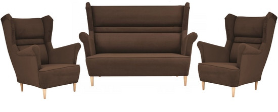 Zestaw wypoczynkowy sofa + 2 fotele Family Meble, 838907