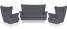 Inny kolor wybarwienia: Zestaw wypoczynkowy mebli uszak ARI sofa fotele Family Meble