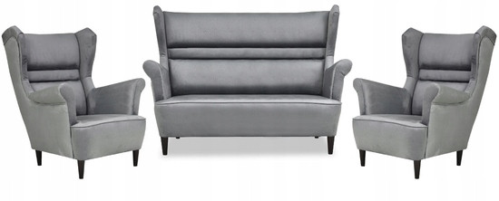 Zestaw wypoczynkowy sofa + 2 fotele Family Meble, 839041