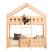 Inny kolor wybarwienia: Łóżko drewniane domek piętrowe 90x200cm KAIKO P ADEKO