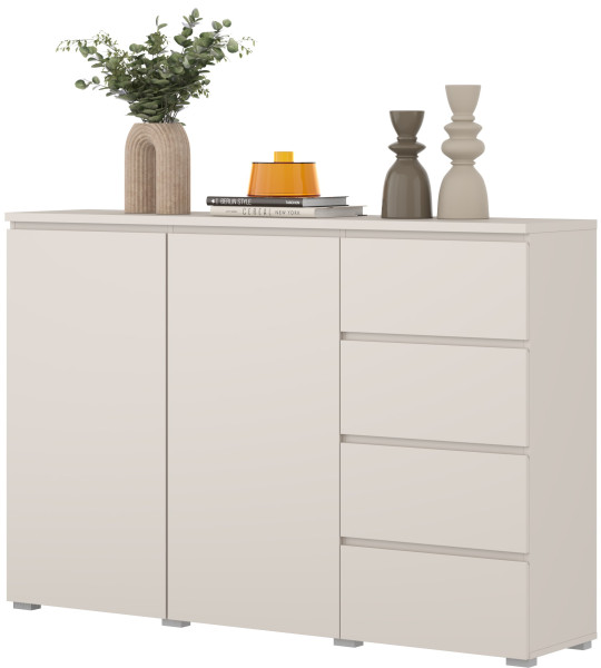 Kaszmirowa komoda 150 cm do salonu z szufladami dwudrzwiowa MODO, 8410914