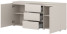 Komoda dwudrzwiowa z szufladami 150 cm do salonu kaszmir MODO, 8410938