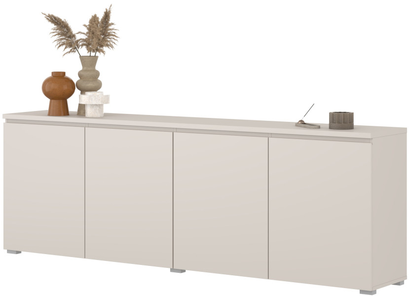 Kaszmirowa komoda czterodrzwiowa do salonu 200 cm MODO, 8410962