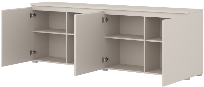 Kaszmirowa komoda czterodrzwiowa do salonu 200 cm MODO, 8410965