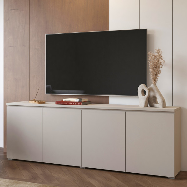 Kaszmirowa komoda czterodrzwiowa do salonu 200 cm MODO, 8410968