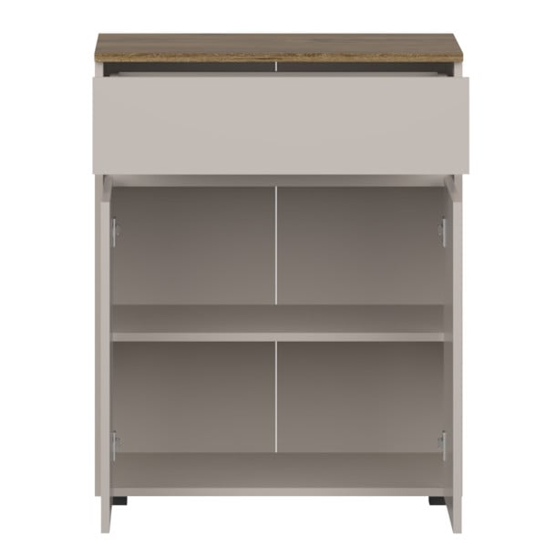 Komoda 70 cm z 2 drzwiami i szufladą ANSO, 8413387