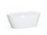 : Wanna wolnostojąca Sink Quality biała 150x70 z syfonem złotym 1 szt.