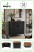 Komoda loft z drzwiczkami czarna 80 cm szafka industrialna do salonu, 8418851