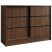 Komoda MIRELA 100 cm Orzech Warmia Do Salonu 2 Drzwi Przesuwne, 8421807