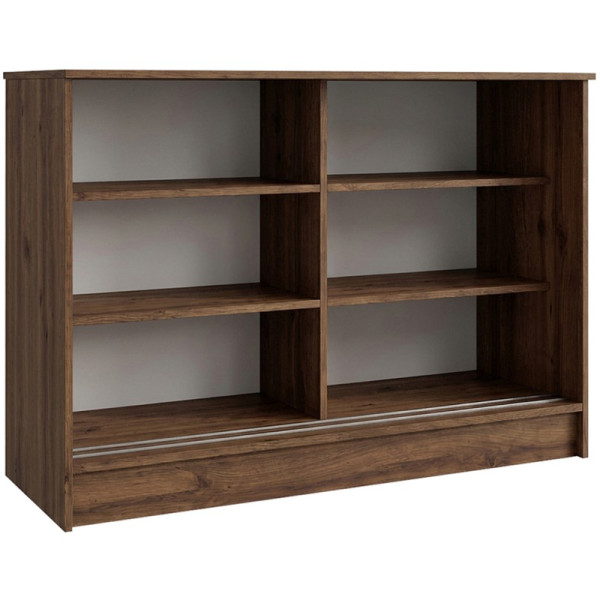 Komoda MIRELA 100 cm Orzech Warmia Do Salonu 2 Drzwi Przesuwne, 8421809