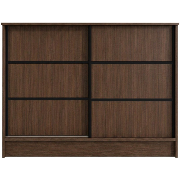 Komoda MIRELA 100 cm Orzech Warmia Do Salonu 2 Drzwi Przesuwne, 8421810