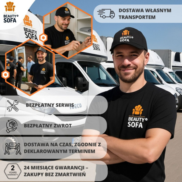 Komoda MIRELA 100 cm Orzech Warmia Do Salonu 2 Drzwi Przesuwne, 8421817