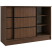 Komoda MIRELA 120 cm Orzech Warmia Do Salonu 2 Drzwi Przesuwne, 8421834