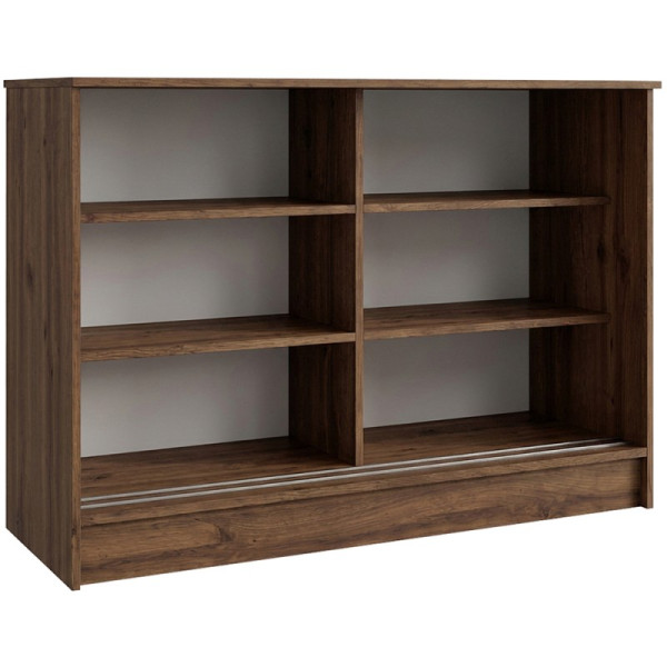 Komoda MIRELA 120 cm Orzech Warmia Do Salonu 2 Drzwi Przesuwne, 8421836