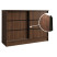 Komoda MIRELA 120 cm Orzech Warmia Do Salonu 2 Drzwi Przesuwne, 8421839