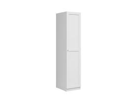 Szafa jednodrzwiowa Unit 46x210 z organizerami i LED biała