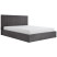 Nazwa wzoru/wariantu: Taslan Velvet Grey | Szary | 180 cm materac sprezynowy