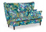 Inny kolor wybarwienia: Sofa kanapa uszak Ari Print skandynawska Family Meble liście