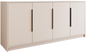 Komoda czterodrzwiowa do salonu 200 cm kaszmir LESTO