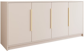 Produkt: Kaszmirowa duża komoda od salonu 200 cm z uchwytami LESTO