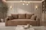 Zestaw tapicerowny FIRE 3+1+1 toffee, szenilowy, 8459342