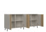 Komoda Felix 200 cm Kaszmir Dąb Artisan Nowoczesna 4 Drzwi, 8462110