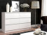 Komoda AKORD K140 Biała 138 cm Biały mat 138x40x77 cm, 8462149
