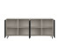 Komoda Felix 200 cm Kaszmir Grafit Nowoczesna 4 Drzwi, 8462249