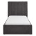 Nazwa wzoru/wariantu: Taslan Velvet Grey | Szary | 90 cm materac piankowy