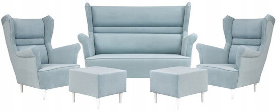 Zestaw wypoczynkowy sofa + 2 fotele Family Meble, 852544