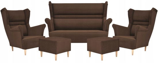 Zestaw wypoczynkowy sofa + 2 fotele Family Meble, 852680