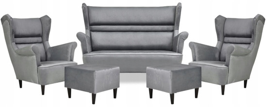 Zestaw wypoczynkowy sofa + 2 fotele Family Meble, 853072