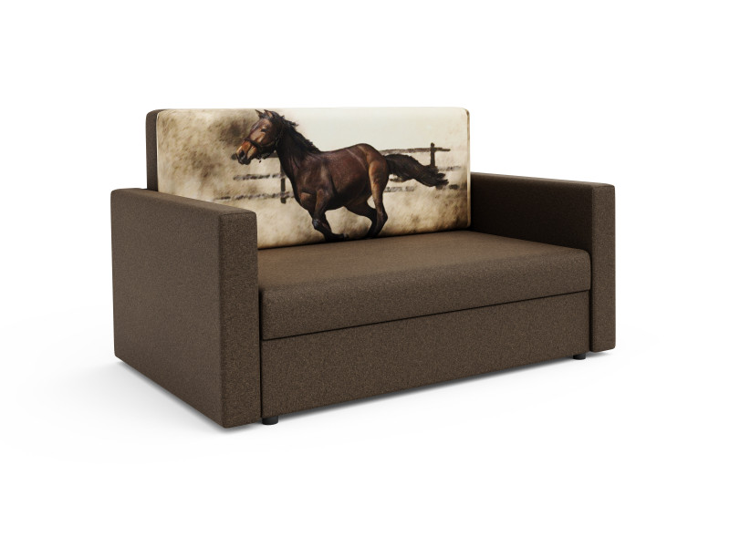 Sofa z funkcją spania HEVI 132x98x86 cm, 854884
