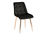 Inny kolor wybarwienia: krzesło tapicerowane Tango czarne