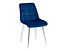 Inny kolor wybarwienia: krzesło tapicerowane Tango granatowe