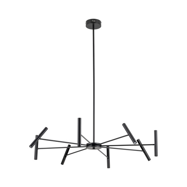 Lampa Wisząca Led Tk Lighting Niva Czarna 40W Ruchoma Regulowane Ramiona, 8557949