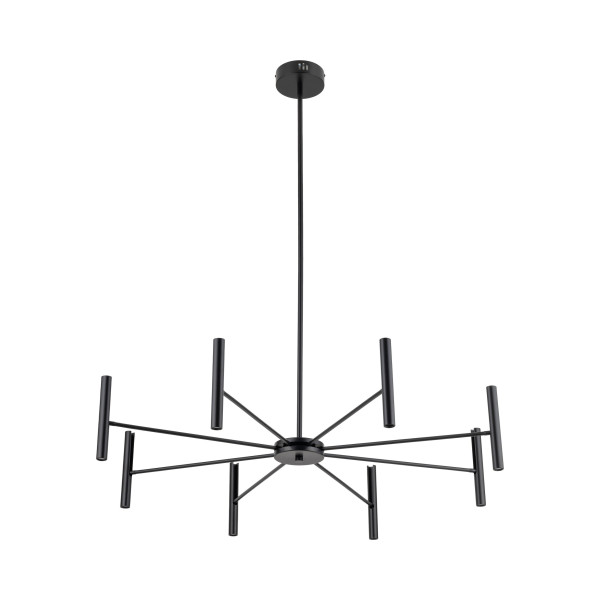 Lampa Wisząca Led Tk Lighting Niva Czarna 40W Ruchoma Regulowane Ramiona, 8557950