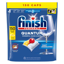 Produkt: Kapsułki do zmywarki FINISH Quantum All in 1 Lemon 150szt