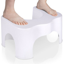 Podnóżek toaletowy podest łazienkowy schodek stołek biały