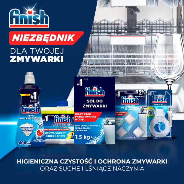 Kapsułki do zmywarki FINISH Ultimate Lemon 130 szt, 8723637