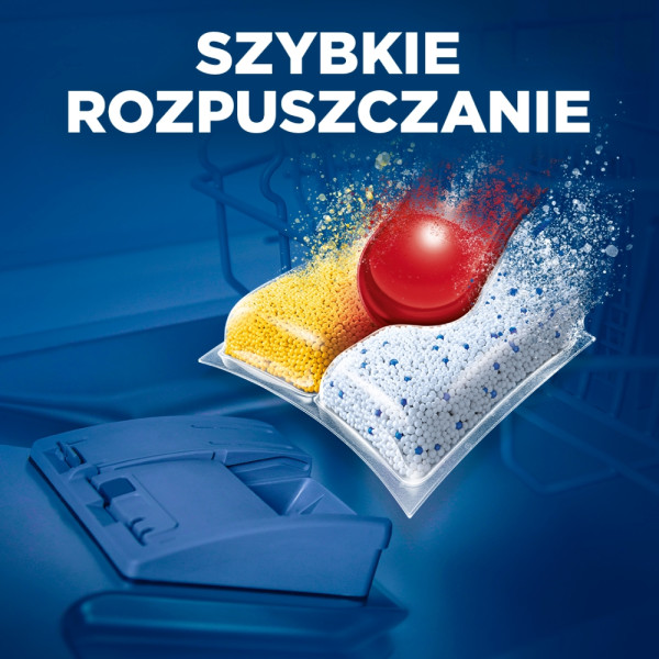 Kapsułki do zmywarki FINISH Tabs Quantum Lemon 140 szt, 8723642