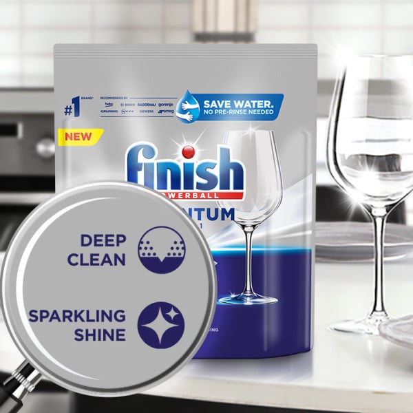 Kapsułki do zmywarki FINISH 100 szt Quantum All in One Lemon, 8723662