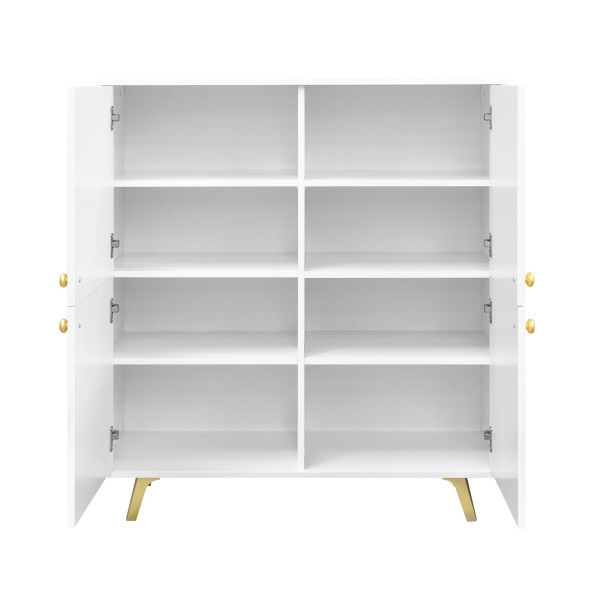 Komoda GALIO 100x112x41 cm Biała, 8753531