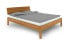 Inny kolor wybarwienia: Łóżko VENTO A-0 120x200 cm z Drewnianym Zagłówkiem Dąb Dziki