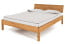 Inny kolor wybarwienia: Łóżko VENTO A-9 100x200 cm z Drewnianym Zagłówkiem Dąb Dziki