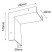 Łącznik Narożny Ściana-Sufit Cube Line System Line Move Antigo, 8780175