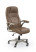 Inny kolor wybarwienia: Fotel biurowy Carlo brązowy jasny